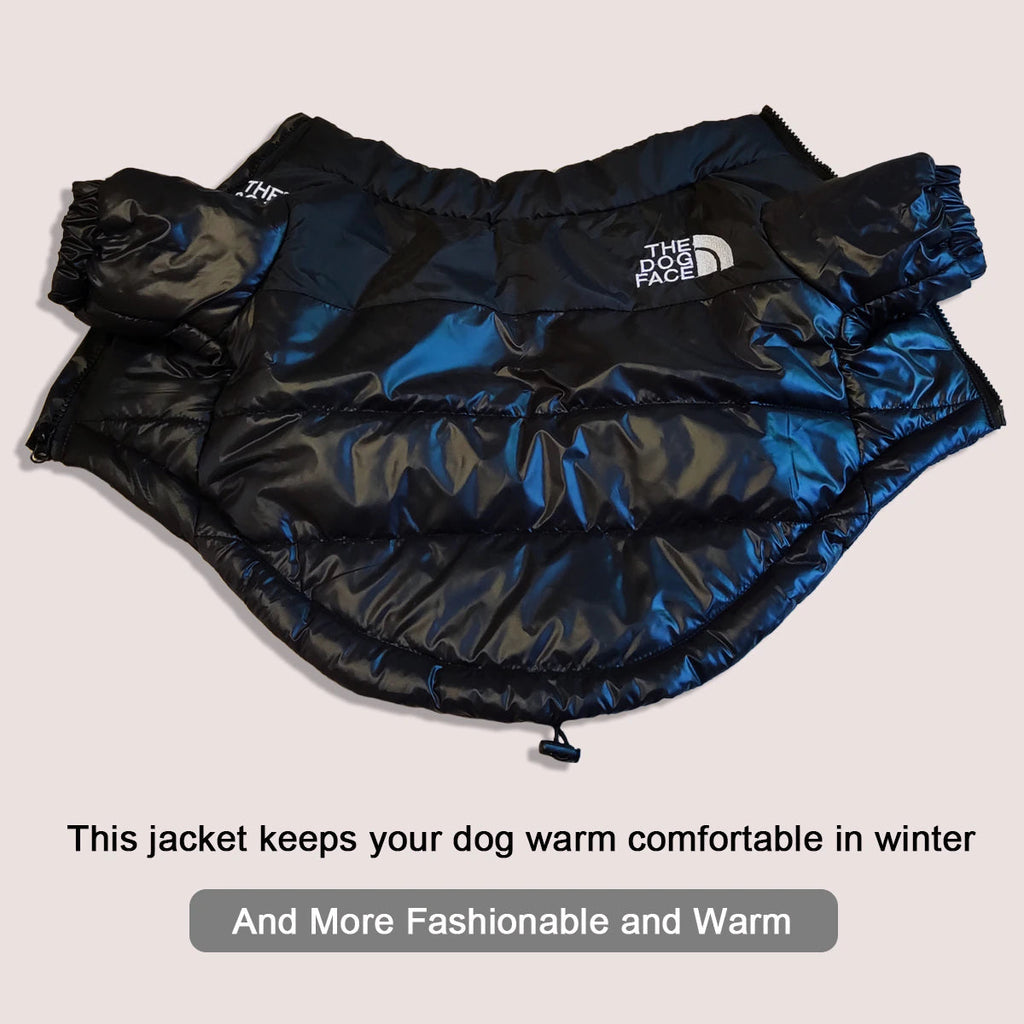 Winter Dog Jacket – Warm Windproof Pet Coat for Small, Medium & Large Dogs, Reflective Outdoor Puppy Puffer Jacket